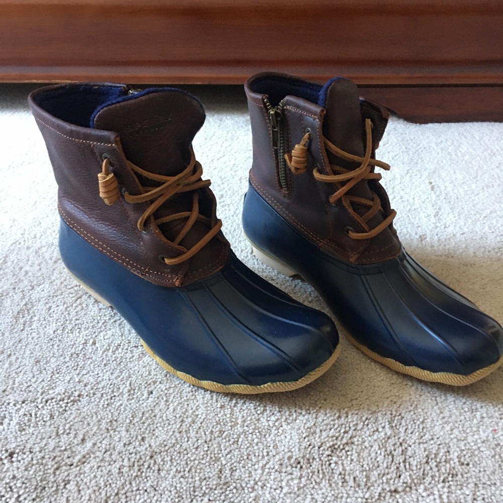 Sperry Saltwater Duck Boots Sz 7